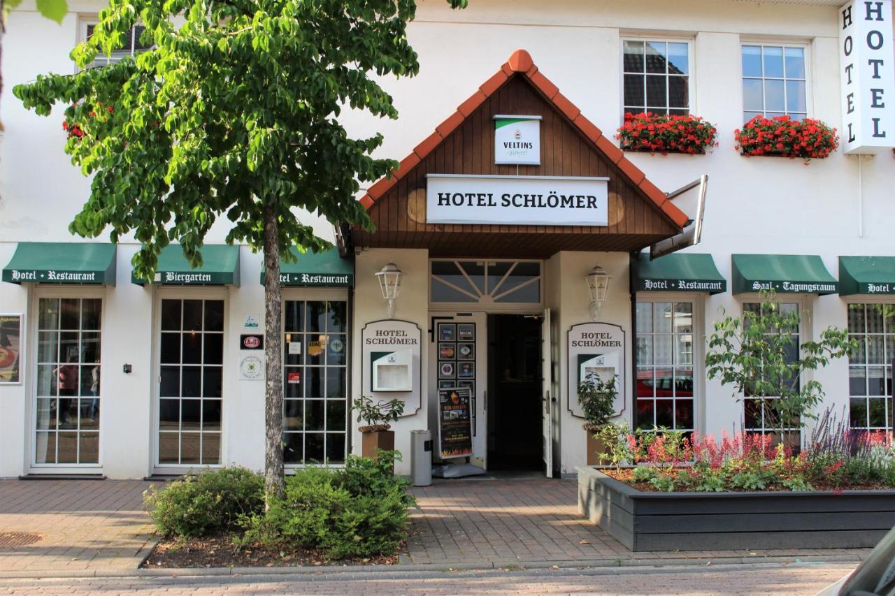 קלופנבורג Hotel Schloemer מראה חיצוני תמונה