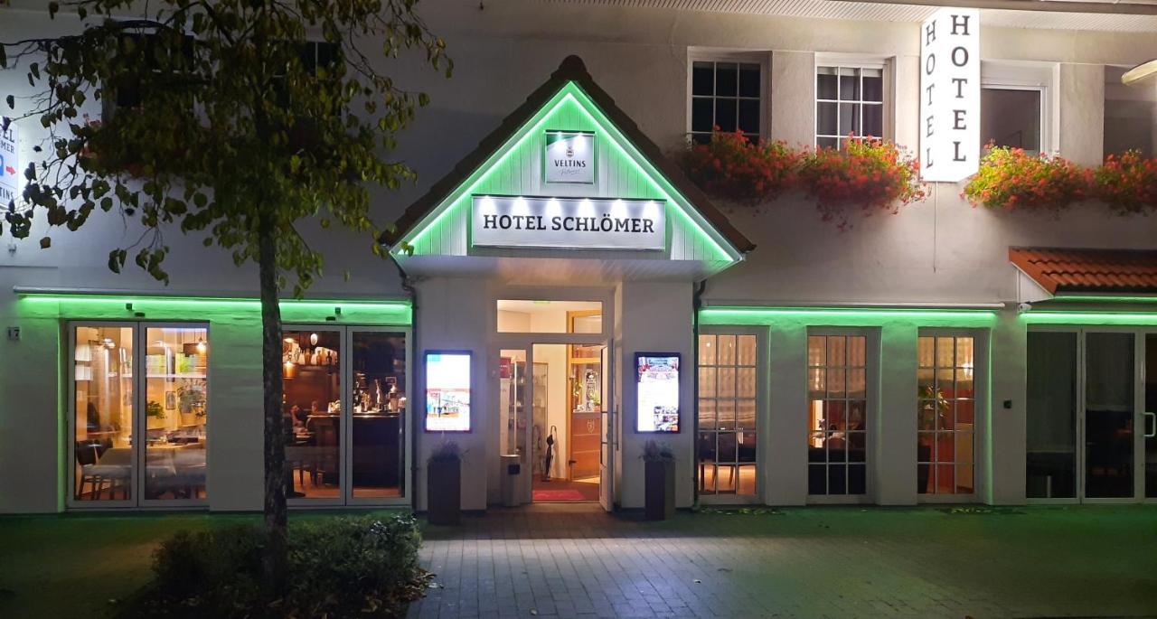קלופנבורג Hotel Schloemer מראה חיצוני תמונה